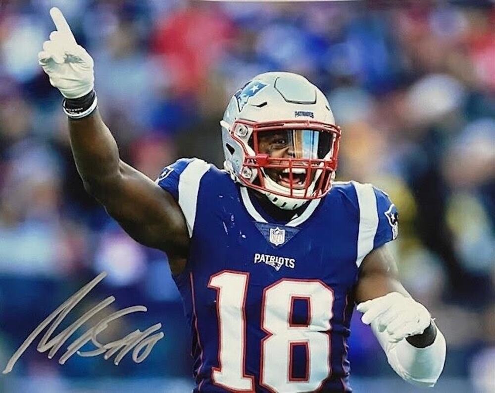 New England Patriots Matthew Slater Signed 8x10 Photo Auto Sure Shot NFL Legend